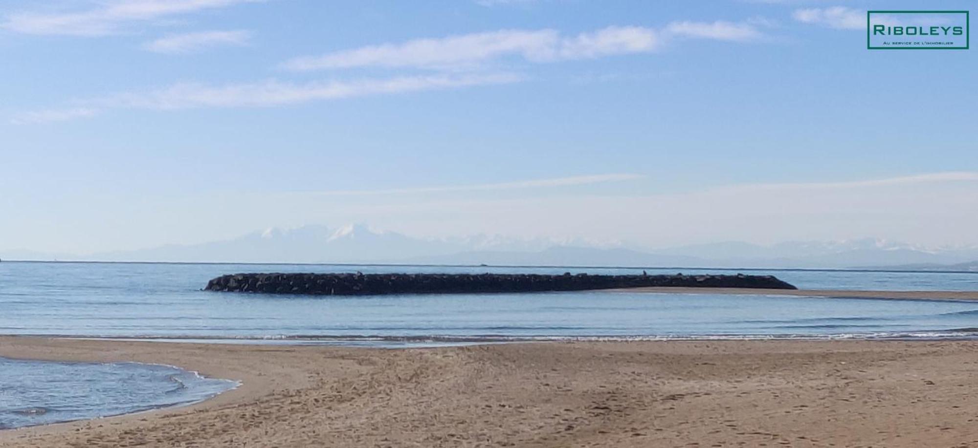 Superbe T3 Climatise Avec Wifi A 400M De La Plage Vias Exterior photo